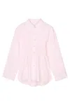 Cecilie Bahnsen Pink Regular Solid Shirt In Pink