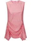 Cecilie Bahnsen Shiki Light Taffeta Unika Top In Pink