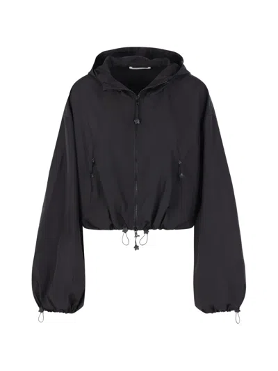 Cecilie Bahnsen Drawstrings Jacket In Black