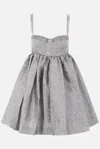 Cecilie Bahnsen Onique Minikleid In Gray