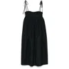Cecilie Bahnsen Sleeveless Dress With Flowers In Multicolor