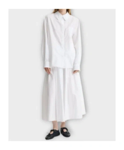 Cecilie Bahnsen Dria Shirt In White