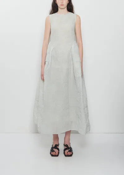 Cecilie Bahnsen Duana Papillon Matelasse Dress In Neutral