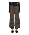 Cecilie Bahnsen Elastic Waist Casual Pants In Brown