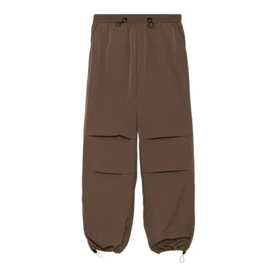 Cecilie Bahnsen Elasticated Joggers In Brown