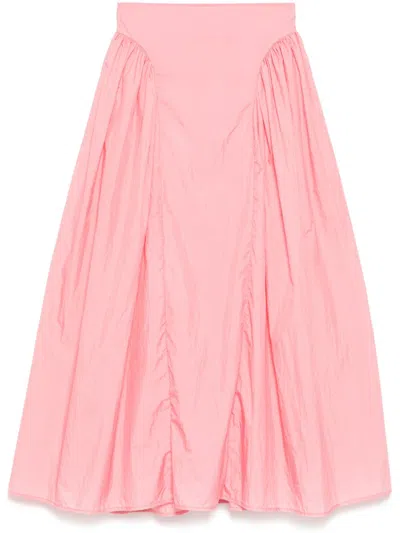 Cecilie Bahnsen Fabiola Skirt In Pink
