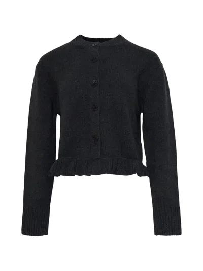 Cecilie Bahnsen Fibbie Cardigan In Black