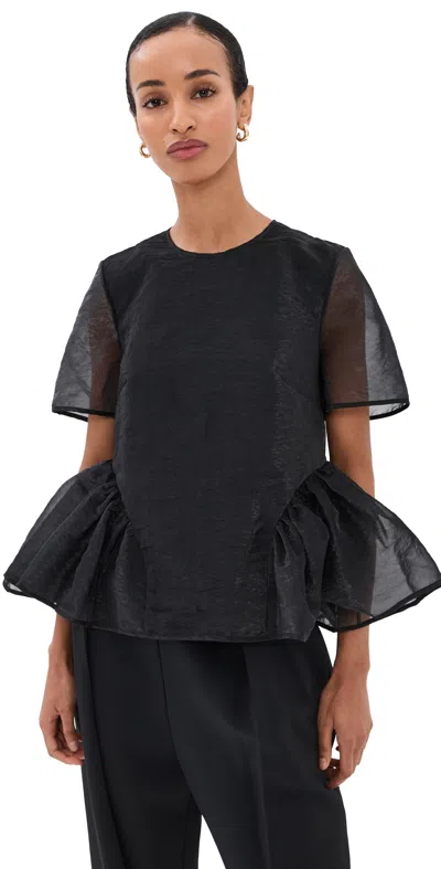 Cecilie Bahnsen Fimen Top Black