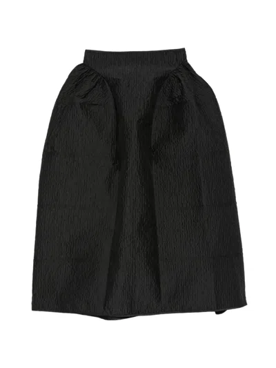 Cecilie Bahnsen Gathered Skirt In Black