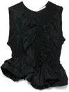 Cecilie Bahnsen Geo Top In Black