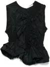 Cecilie Bahnsen Geo Top In Black