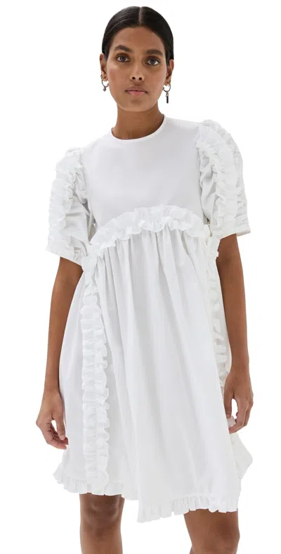 Cecilie Bahnsen Ginny Dress Cotton White White