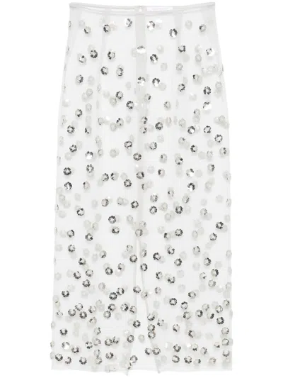 Cecilie Bahnsen Gus Skirt In Neutrals