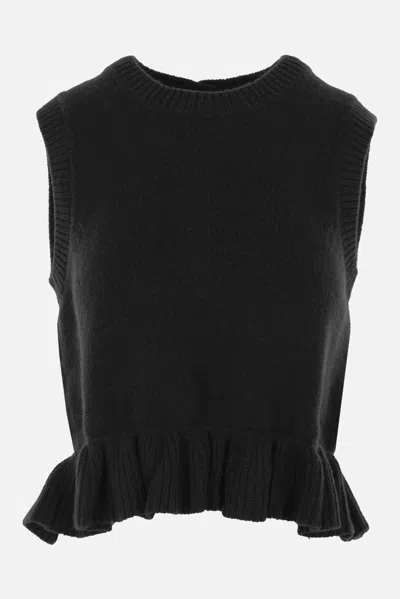 Cecilie Bahnsen Jackets In Black