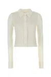 Cecilie Bahnsen White Jaki Cardigan