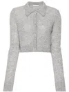 Cecilie Bahnsen Jaqueline Cardigan In Grey