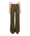 Cecilie Bahnsen Jeans With Belt Loops