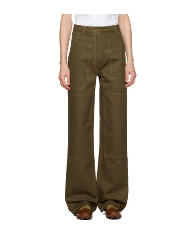 Cecilie Bahnsen Jeans With Belt Loops