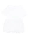 Cecilie Bahnsen Lace-detail T-shirt In White