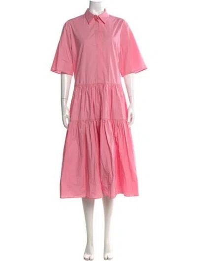 Pre-owned Cecilie Bahnsen Long Dress In Pink