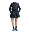 Cecilie Bahnsen Long Sleeve Denim Jacket In Blue