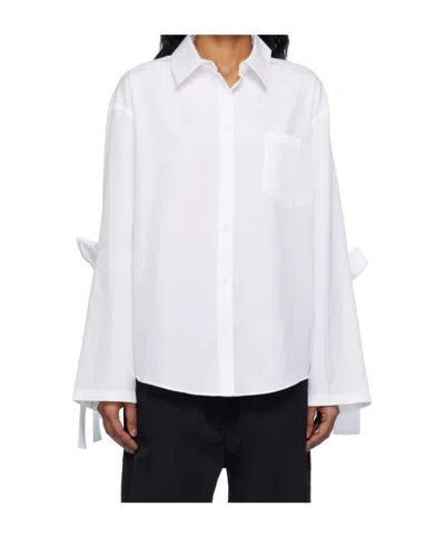 Cecilie Bahnsen Long Sleeve Shirt In White