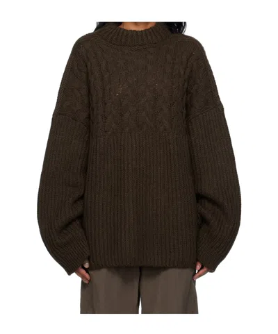 CECILIE BAHNSEN LONG SLEEVE SWEATER