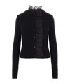 Cecilie Bahnsen Long-sleeved Sweater In Black