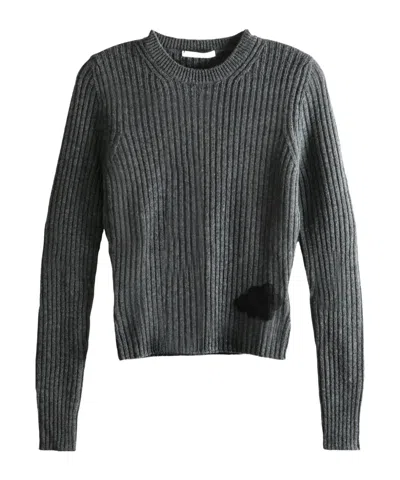 Cecilie Bahnsen Long-sleeved Sweater In Black