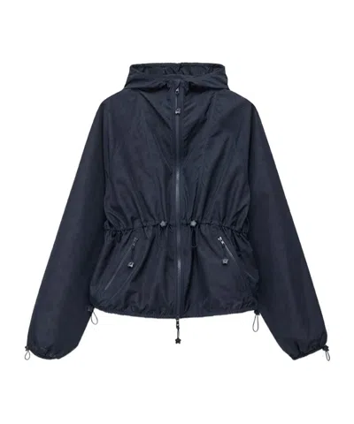 Cecilie Bahnsen Long-sleeve Jacket In Blue