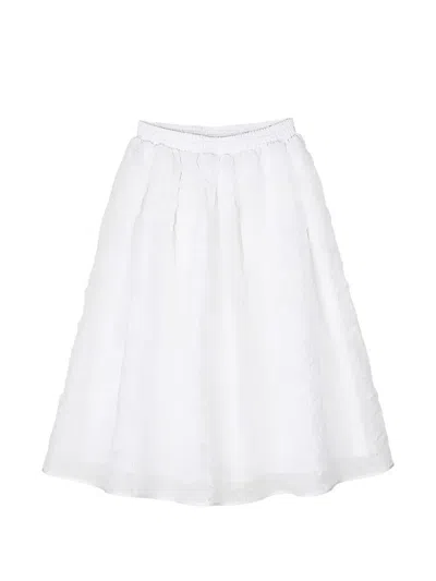 Cecilie Bahnsen Mala White Midi Skirt