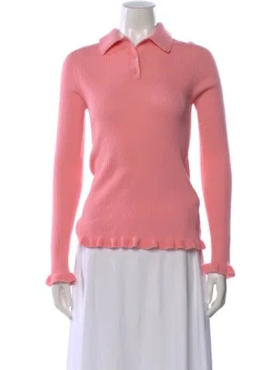 Pre-owned Cecilie Bahnsen Merino Wool Sweater W/ Tags In Pink