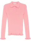 Cecilie Bahnsen Oda Top In Pink