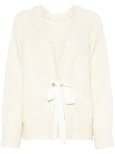 Cecilie Bahnsen Odalis Cardigan In White