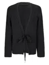 Cecilie Bahnsen Odalis Jumper Boucle Knit Black In Black