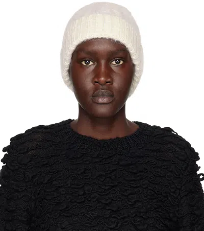 Cecilie Bahnsen Off-white Imogen Beanie