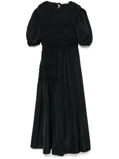 Cecilie Bahnsen Omara Maxi Dress In Black