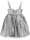 Cecilie Bahnsen Onique Minikleid In Silber