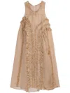 Cecilie Bahnsen Opal Maxi Dress In Neutrals