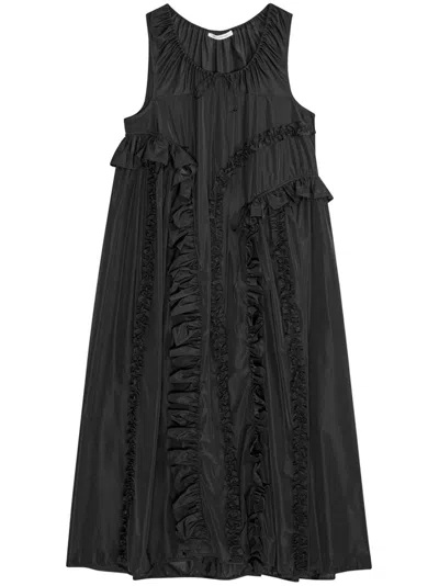 Cecilie Bahnsen Opal Midi Dress In 黑色