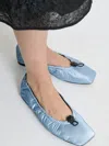 Cecilie Bahnsen Orbella Ballerina In Blue