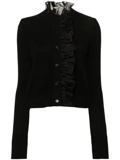 Cecilie Bahnsen Oscar Cardigan In Black