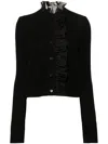Cecilie Bahnsen Oscar Cardigan In Black
