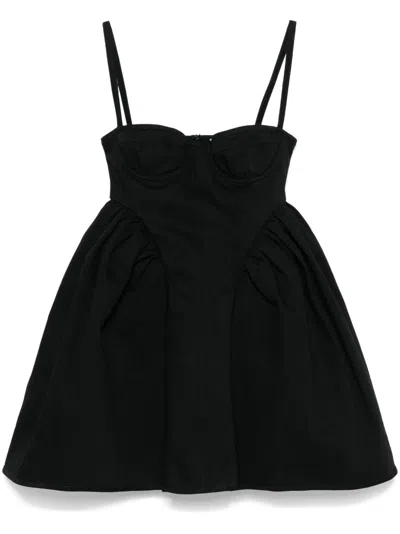 Cecilie Bahnsen Ovid Mini Dress In Black