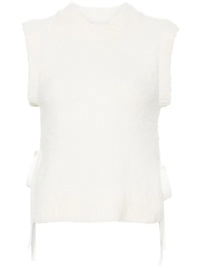 Cecilie Bahnsen Owen Vest In White