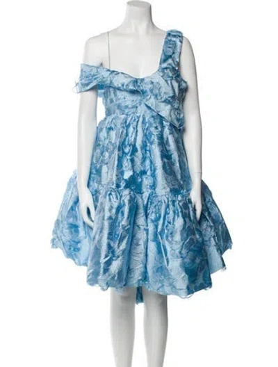 Pre-owned Cecilie Bahnsen Paisley Print Knee-length Dress W/ Tags