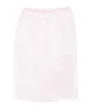 Cecilie Bahnsen Floral-embroidered Skirt In Pink