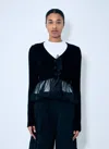 Cecilie Bahnsen Phlox Cardigan In Black