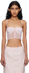Cecilie Bahnsen Sleeveless Tops In Pink