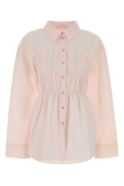 Cecilie Bahnsen Pink Poplin Shirt